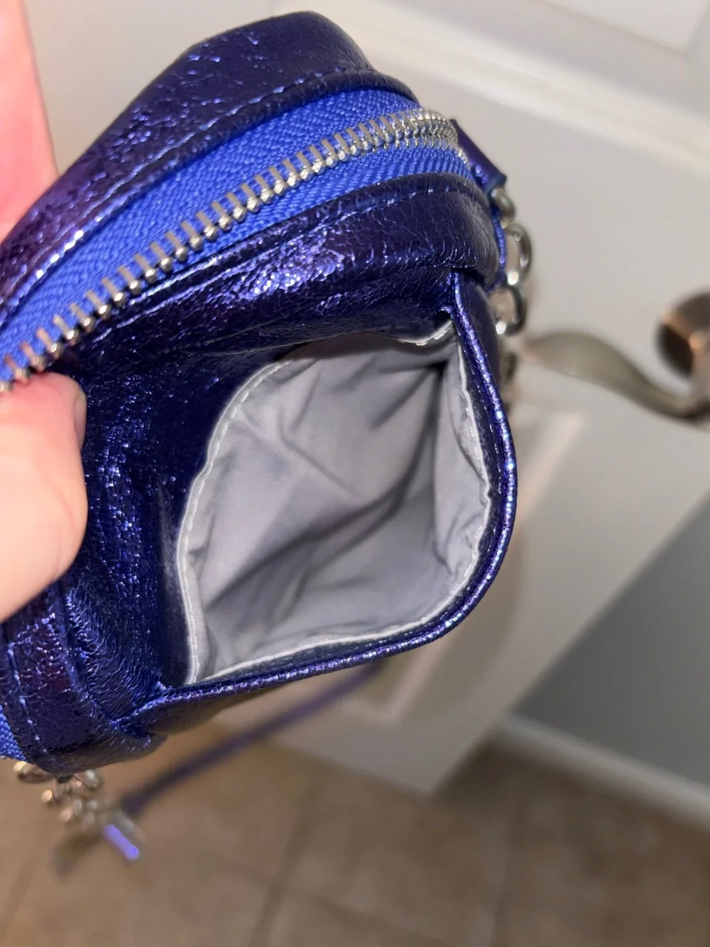 I.N.C. International Hadli Sapphire Crush mini Crossbody new